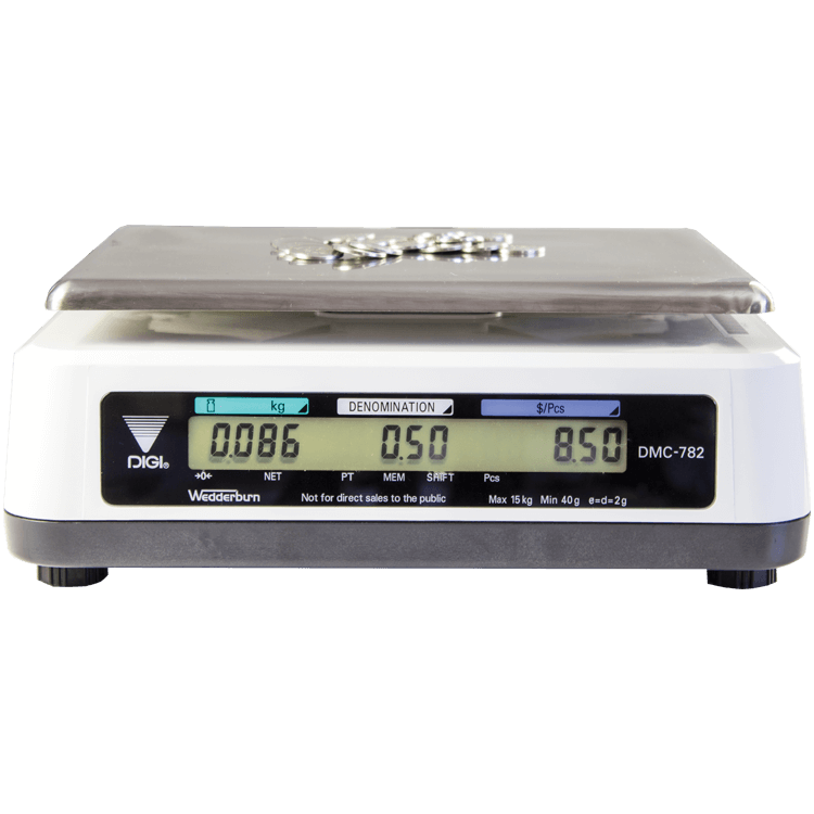 TSDMC782 Counting Scales with Coins