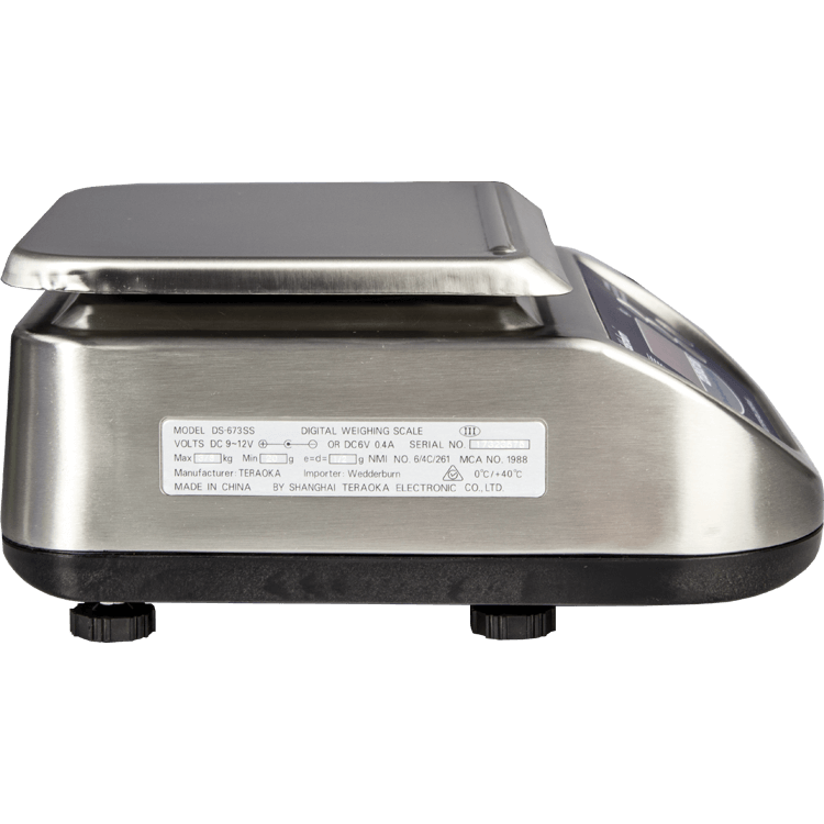 TSDS673SS Bench Scale Side Face