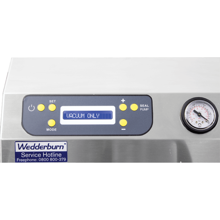 WFV9BXS7 Vacuum Sealer Machines Panel