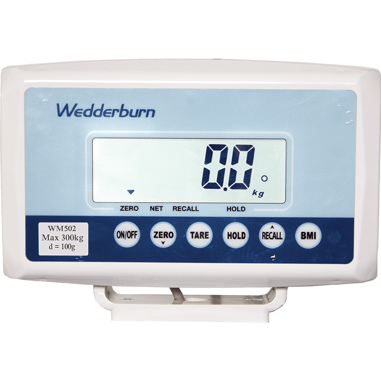 WM502 Portable Wheelchair Scale Screen