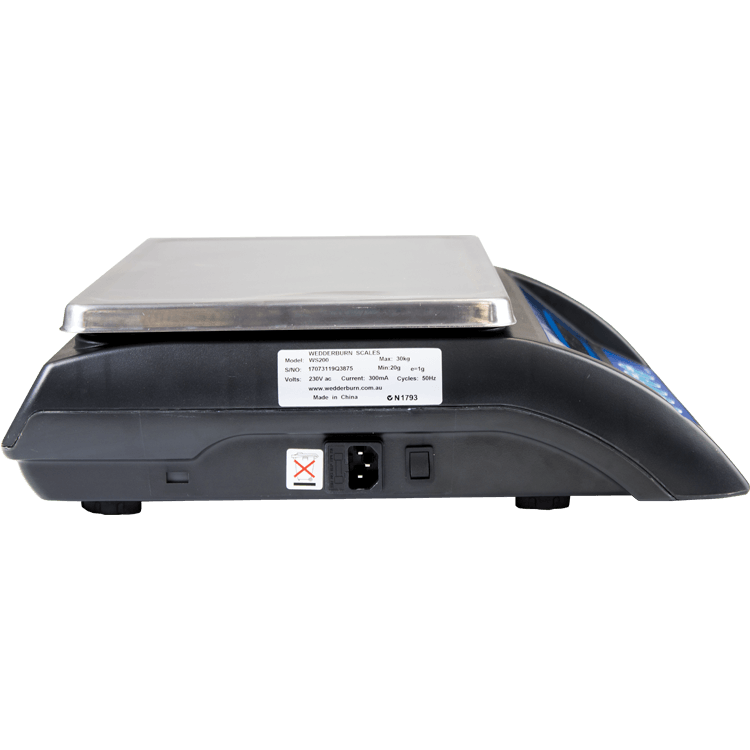 WS200 Bench Scale Side Face