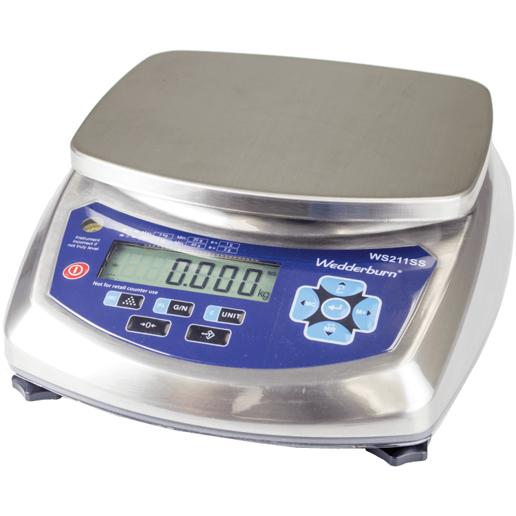 WS211SS Bench Scale Facing Right