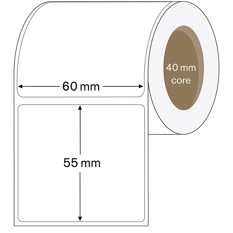 Label Code 122 Spec Drawing