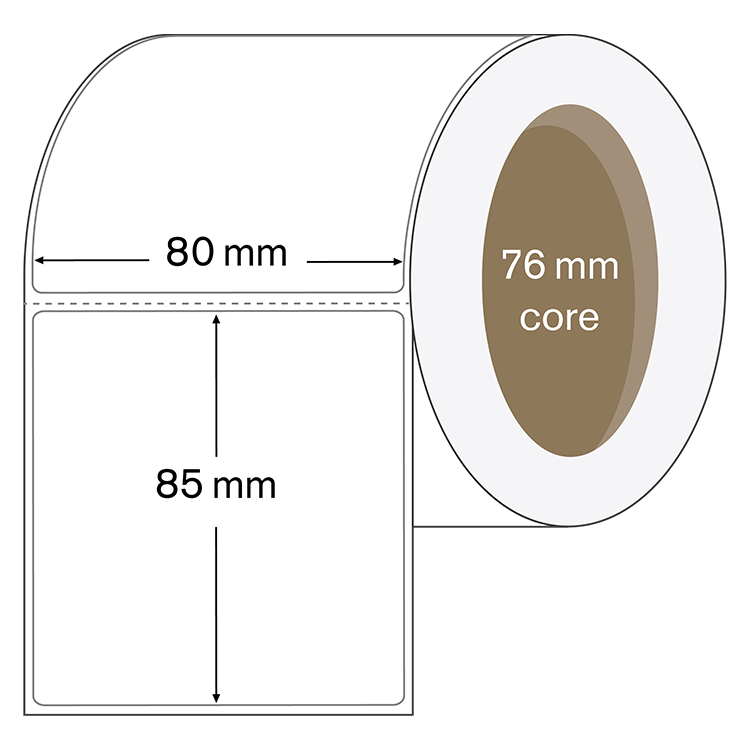 Label Code 9193 Spec Drawing