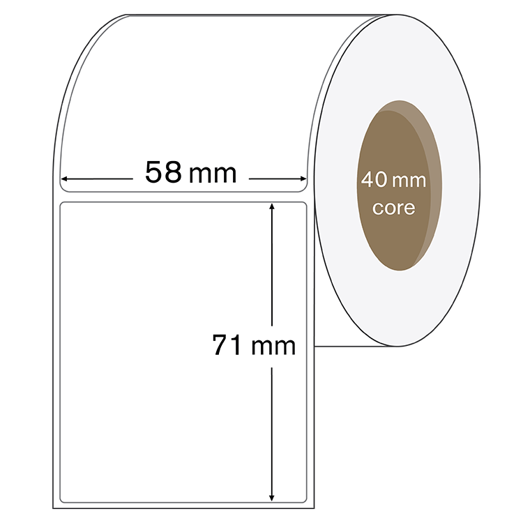 Label Code 92 Spec Drawing