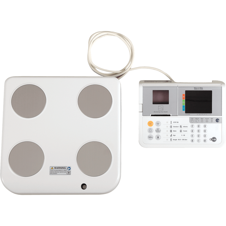 tidc430mas tanita body composition scales front view