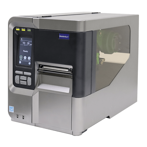 wtpti2418mxp high speed industrial thermal label printer right angle