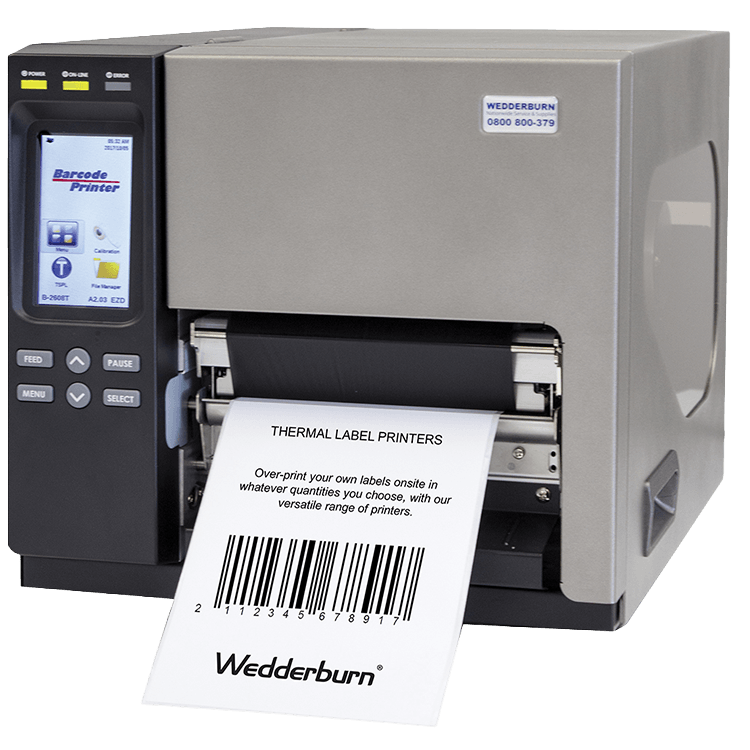 wtpti2612t industrial thermal label printer right angle