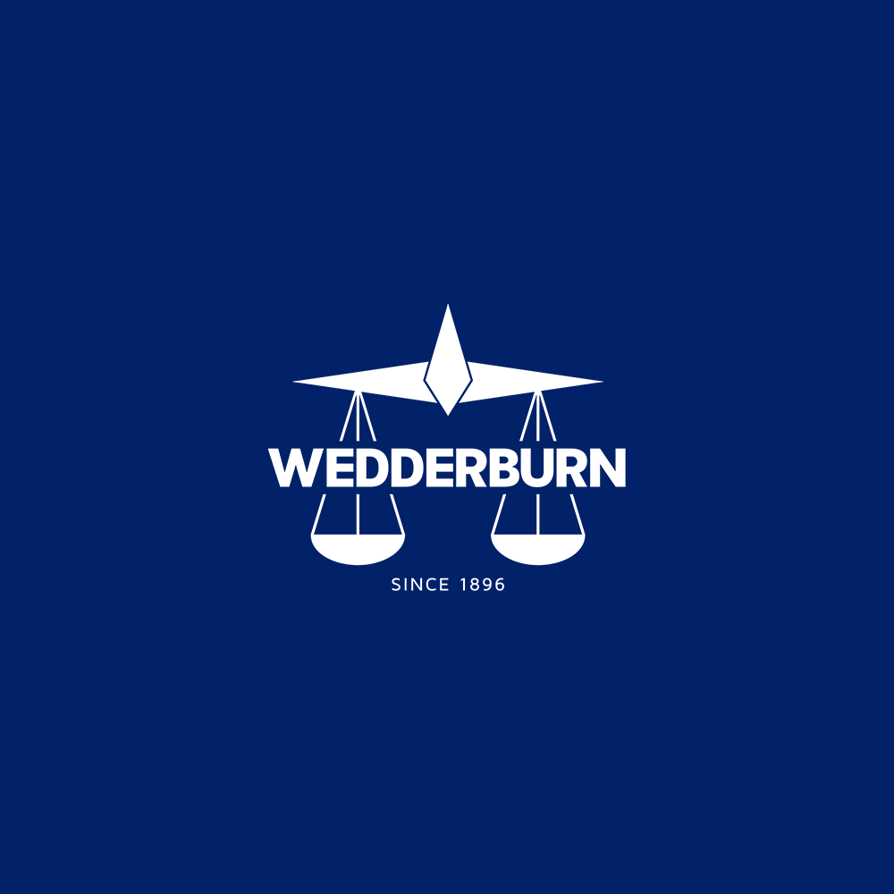 wedderburn logo white scale on 280 background