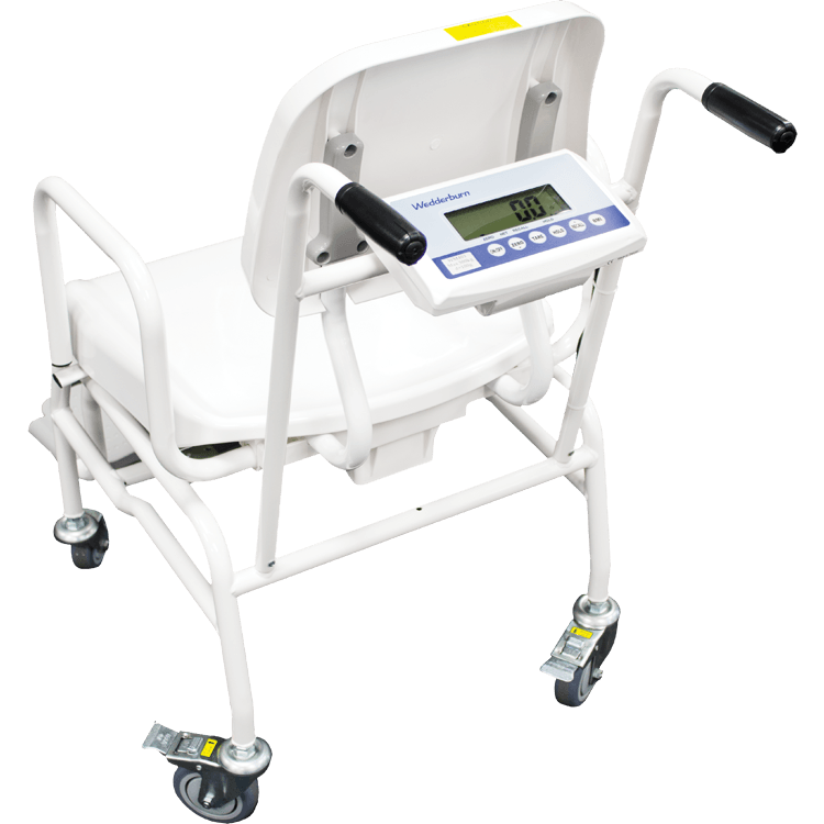 wm403 patient chair scale rear view